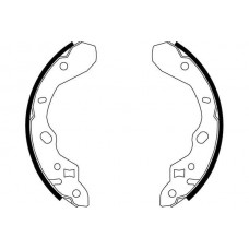 KBS-5413 KAVO PARTS Комплект гальмівних колодок