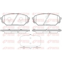 1322.12 REMSA Комплект гальмівних колодок дисковий гальм