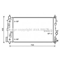 OL2546 AVA QUALITY COOLING Радіатор охолодження двигуна