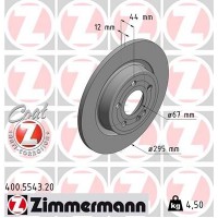 400.5543.20 ZIMMERMANN Гальмівний диск