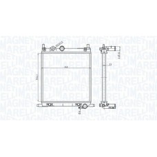 350213167500 MAGNETI MARELLI Радіатор охолодження двигуна