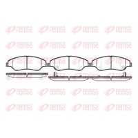 0739.02 REMSA Комплект гальмівних колодок дисковий гальм