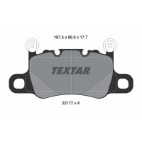 2217701 TEXTAR КомплеК т гальмівних колодок, дискове гальмо