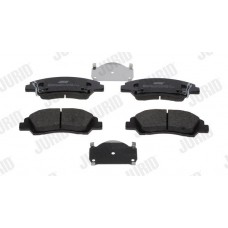 573691J JURID КомплеК т гальмівних колодок, дискове гальмо