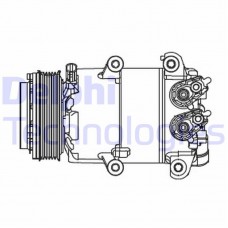 CS20466 DELPHI Компресор кондиціонера