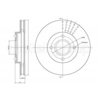 800-316 CIFAM Гальмівний диск