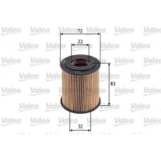 586542 VALEO Масляний фільтр