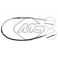 81360 Metalcaucho Тросик, cтояночный тормоз