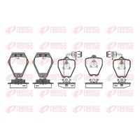 0508.02 REMSA Комплект гальмівних колодок дисковий гальм