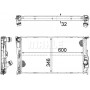CR 1083 000S MAHLE Радіатор охолодження двигуна