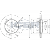 78BD4116-2 ICER Гальмівний диск