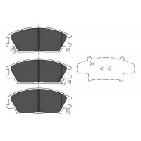 KBP-3033 KAVO PARTS Комплект гальмівних колодок дисковий гальм