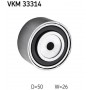 VKM 33314 SKF Паразитный / ведущий ролик, Поліклиновий ремінь