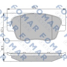 FO 908081 FOMAR Friction КомплеК т гальмівних колодок, дискове гальмо FO 908081 FOMAR Friction КомплеК т гальмівних колодок, дискове гальмо