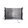 CR 41 000S MAHLE Радіатор охолодження двигуна