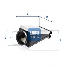 30.B87.00 UFI Повітряний фільтр