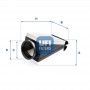 30.B87.00 UFI Повітряний фільтр