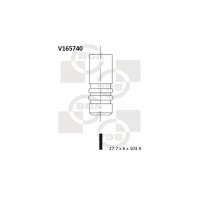 впускний клапан BGA V165740