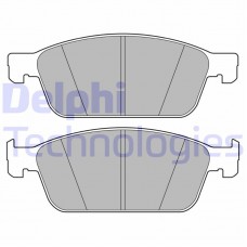LP3666 DELPHI Комплект гальмівних колодок дисковий гальм
