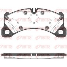 1345.50 REMSA Комплект гальмівних колодок дисковий гальм