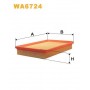 WA6724 WIX FILTERS Повітряний фільтр