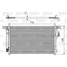 814425 VALEO Конденсатор кондиціонера
