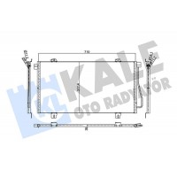 345560 KALE OTO RADYATÖR Конденсатор кондиціонера
