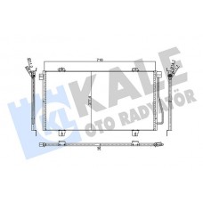 345560 KALE OTO RADYATÖR Конденсатор кондиціонера