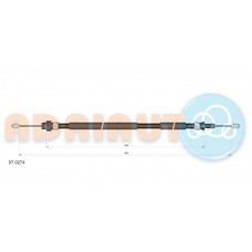 07.0274 ADRIAUTO Тросик, cтояночный тормоз