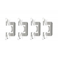 1 987 474 479 BOSCH Комплектуючі колодки дискового гальма