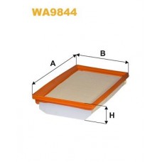 WA9844 WIX FILTERS Повітряний фільтр