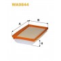 WA9844 WIX FILTERS Повітряний фільтр