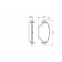 0 986 494 046 BOSCH Комплект гальмівних колодок дисковий гальм