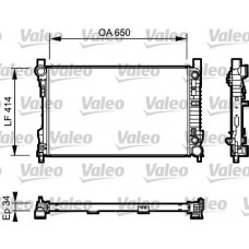 732743 VALEO Радіатор охолодження двигуна