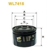 WL7415 WIX FILTERS Масляний фільтр