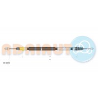 07.0292 ADRIAUTO Тросик, cтояночный тормоз