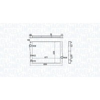 350213163500 MAGNETI MARELLI Радіатор охолодження двигуна
