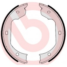 S 06 511 BREMBO Комплект гальмівних колодок, стояночная тормозная система