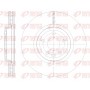 61782.10 REMSA Гальмівний диск
