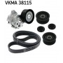 VKMA 38115 SKF Поліклиновий ремінний комплект