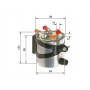 F 026 402 016 BOSCH Паливний фільтр
