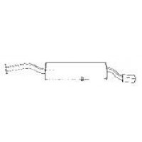 18652 SIGAM Глушник вихлопних газів кінцевий