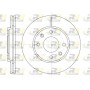 6131.10 ROADHOUSE Гальмівний диск