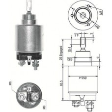 940113050273 MAGNETI MARELLI Тягове реле стартер