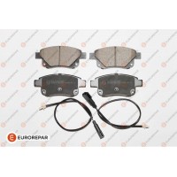 1617286280 EUROREPAR Комплект гальмівних колодок дисковий гальм