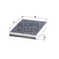 CUK 3780 MANN-FILTER Фільтр повітря у внутрішньому просторі