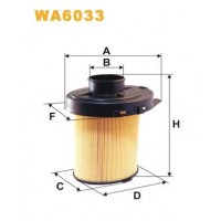 WA6033 WIX FILTERS Повітряний фільтр