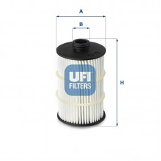 25.090.00 UFI Масляний фільтр
