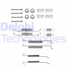 LY1121 DELPHI Комплектуючі гальмівна колодка