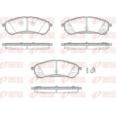 1750.12 REMSA КомплеК т гальмівних колодок, дискове гальмо